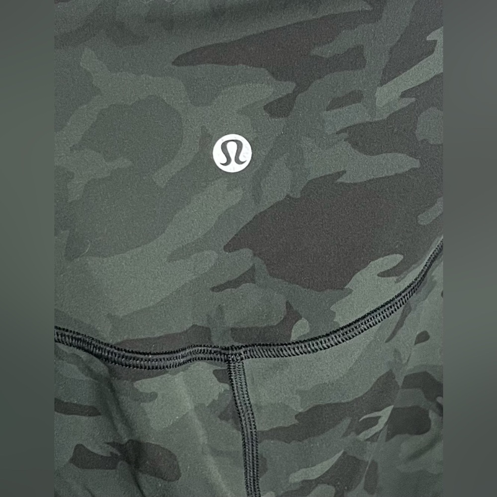 Lululemon Align High Rise Pant II 25" Camo Activewear Yoga Workout Gym Leggings - Picture 9 of 11